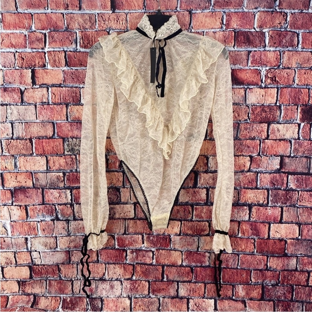 Widow (Dolls Kill) Banshee's Lament Lace Bodysuit